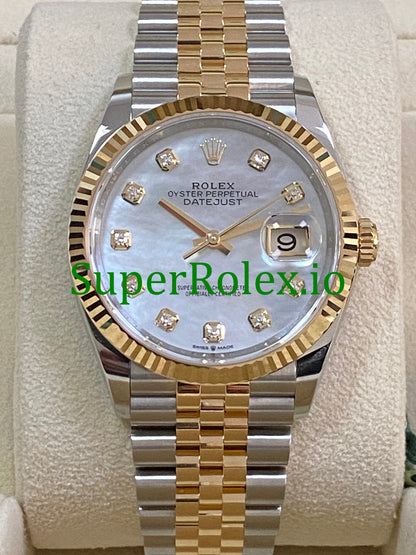 Datejust 36 Steel and Yellow Gold Ref.126233