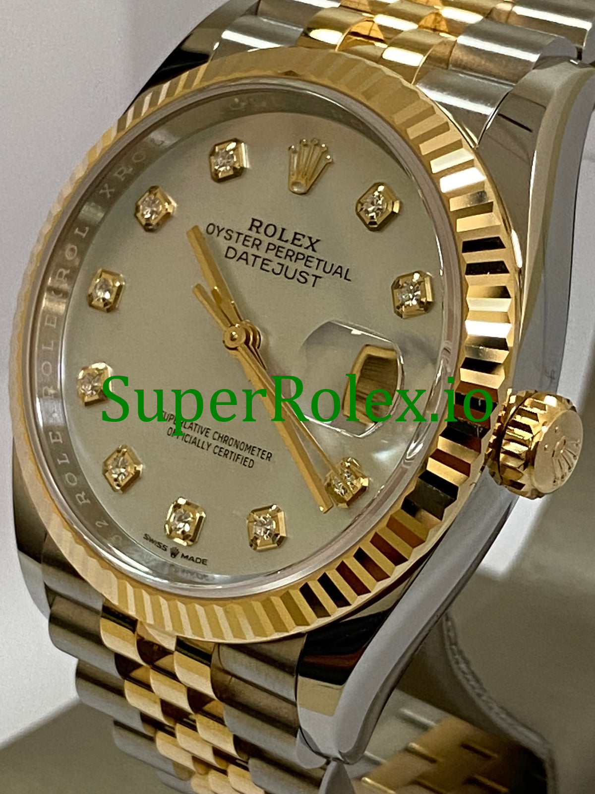 Datejust 36 Steel and Yellow Gold Ref.126233
