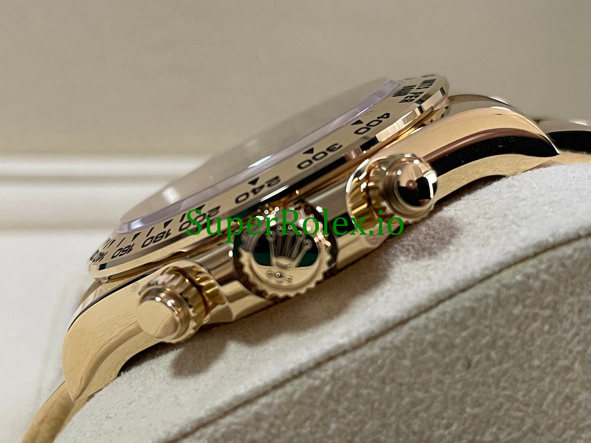Cosmograph Daytona 40 Yellow Gold Black Diamond Dial Ref.126508