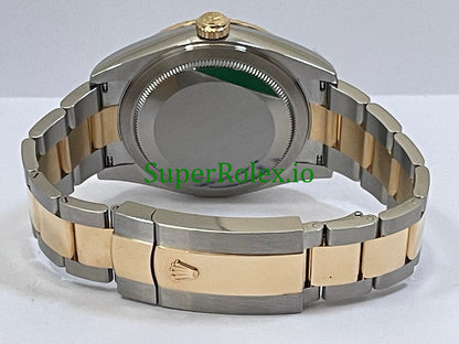 Sky-Dweller Yellow Rolesor Ref.326933- Black Index Dial