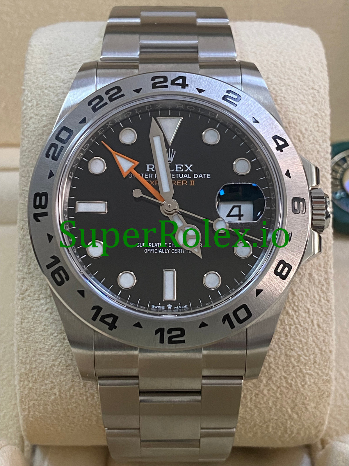 Explorer II 42mm Steel Oyster Ref.226570 - Black Dial