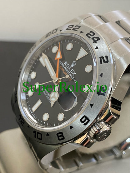Explorer II 42mm Steel Oyster Ref.226570 - Black Dial
