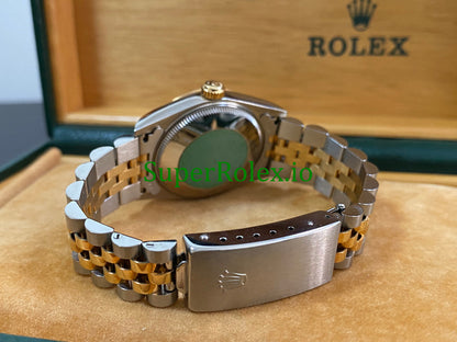 Datejust 31 Yellow Gold Champagne Roman Dial Ref.68273