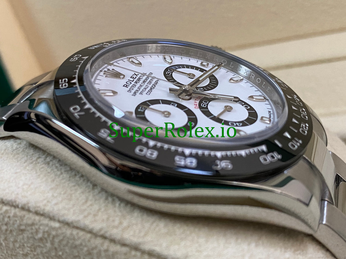 Cosmograph Daytona 40 Steel White Index Dial Ref.116500LN