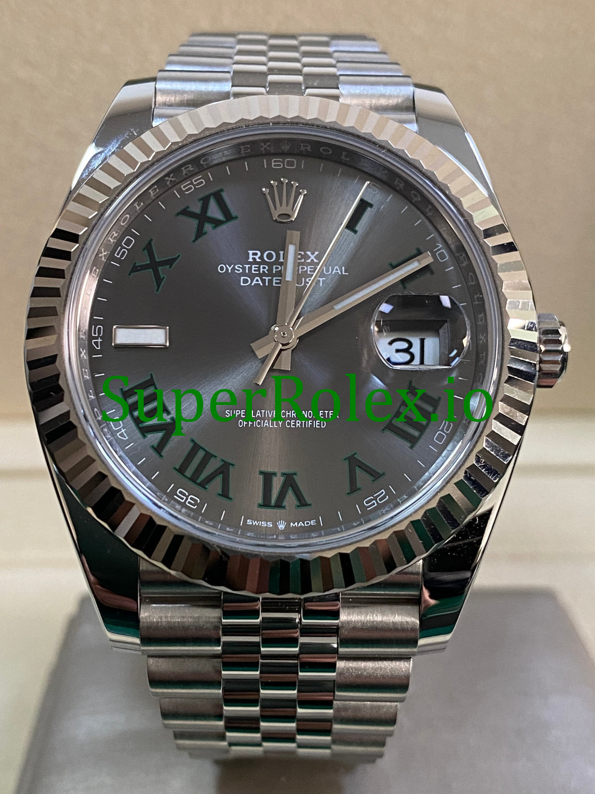 Datejust 41 Steel and White Gold Ref.126334