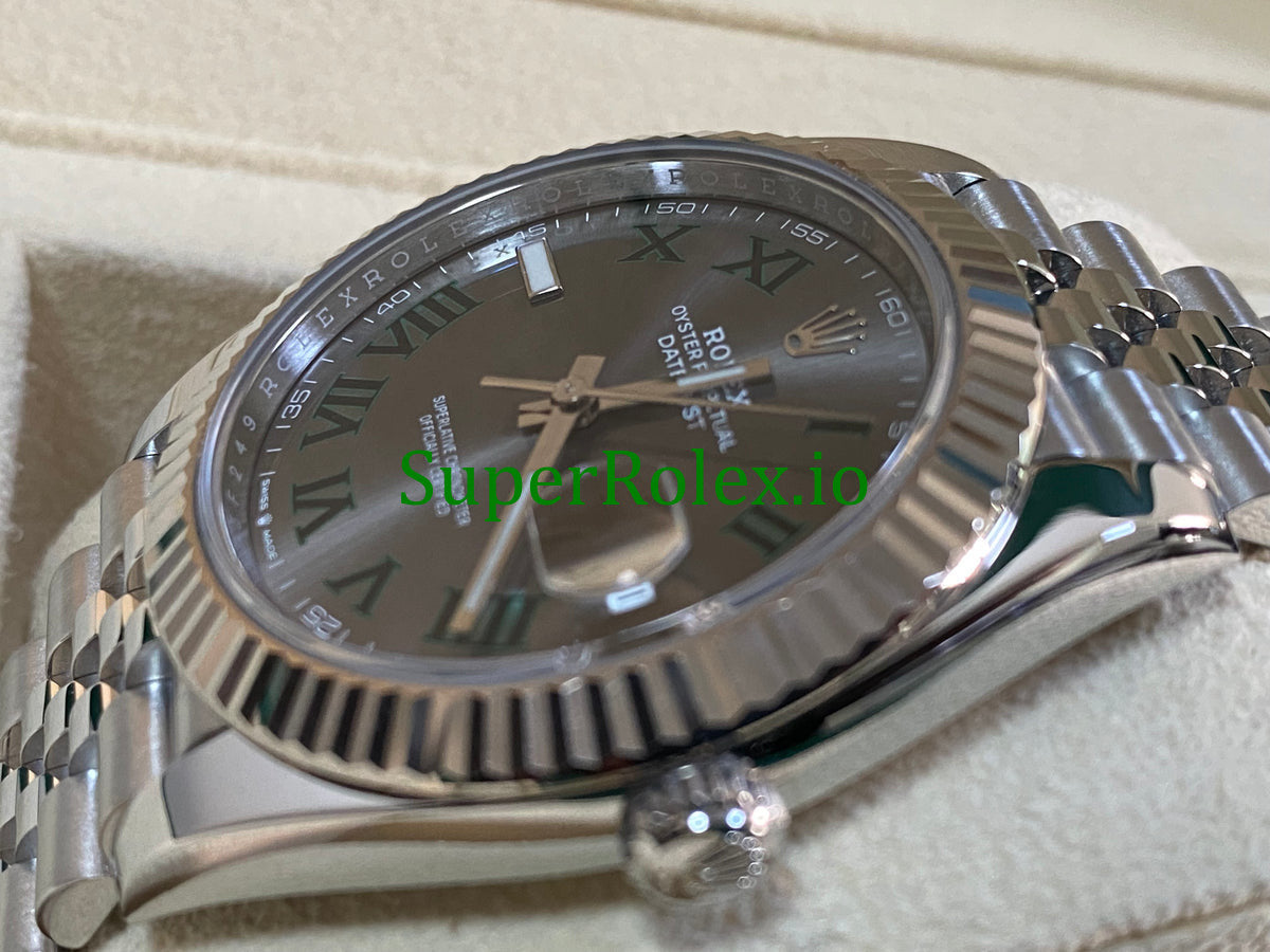 Datejust 41 Steel and White Gold Ref.126334