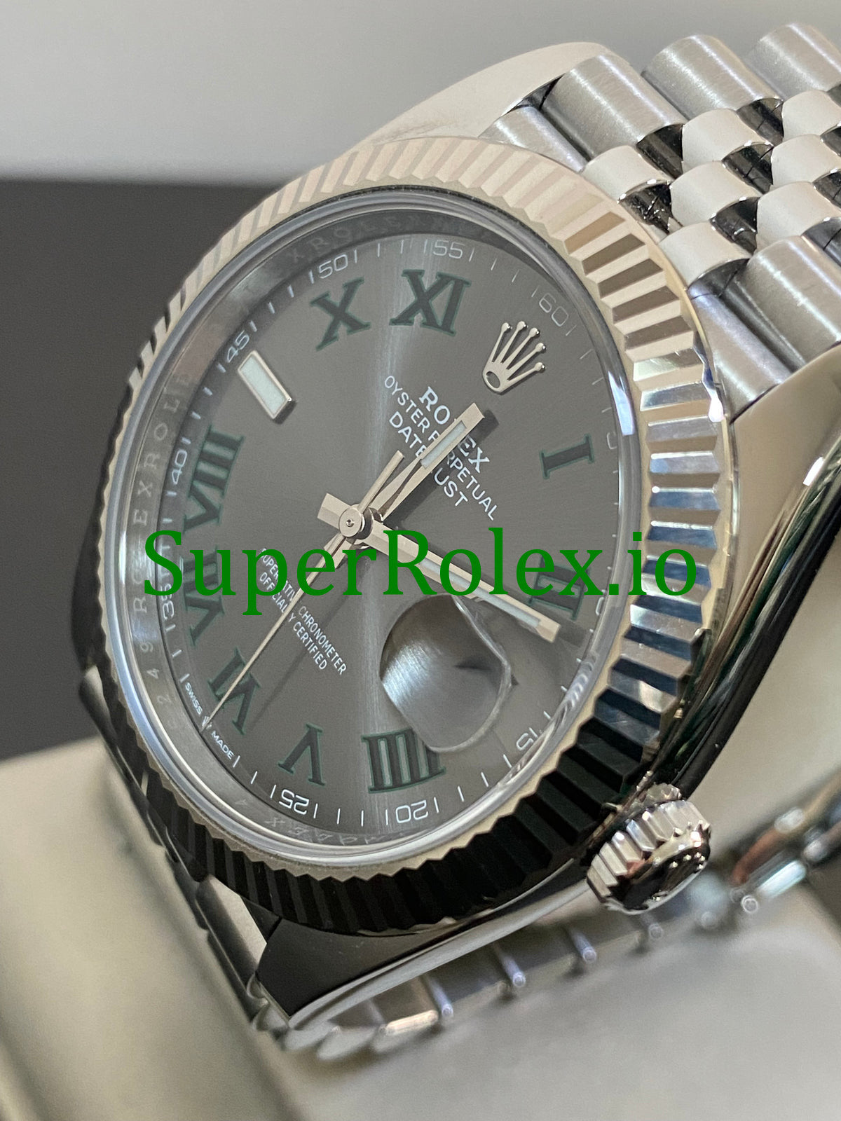 Datejust 41 Steel and White Gold Ref.126334