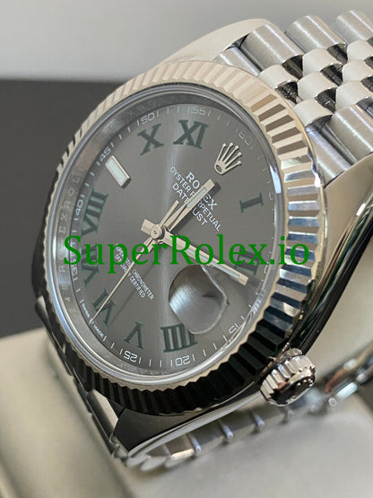 Datejust 41 Steel and White Gold Ref.126334