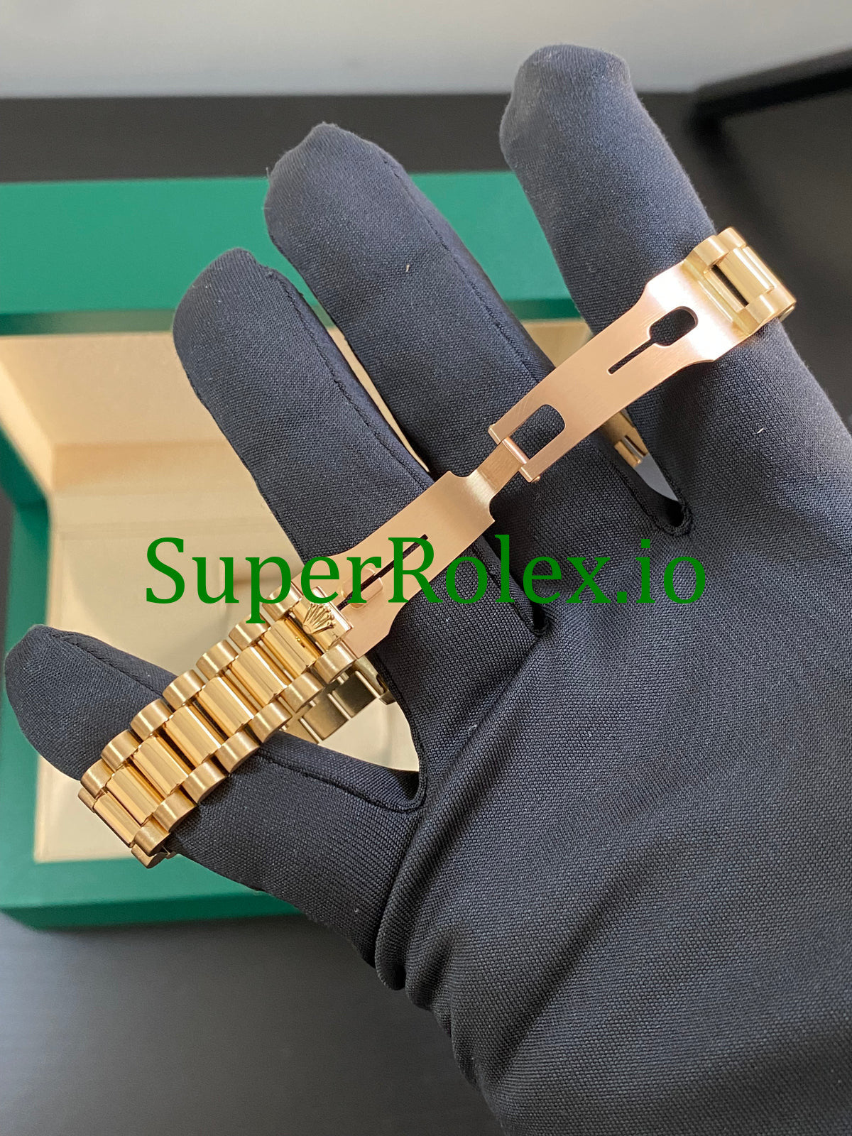 Datejust 31 Yellow Gold Black Diamond Dial Ref.68278