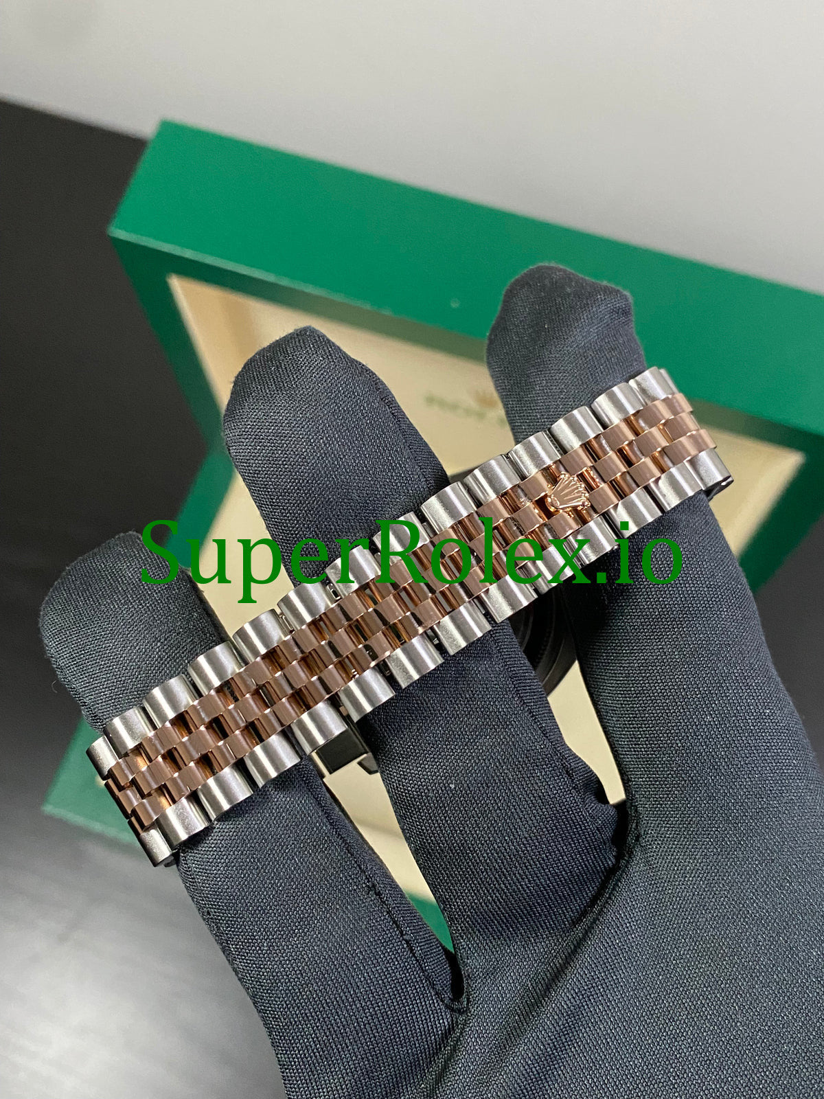 Datejust 36 Steel and Everose Gold Sundust Dial Ref.116231