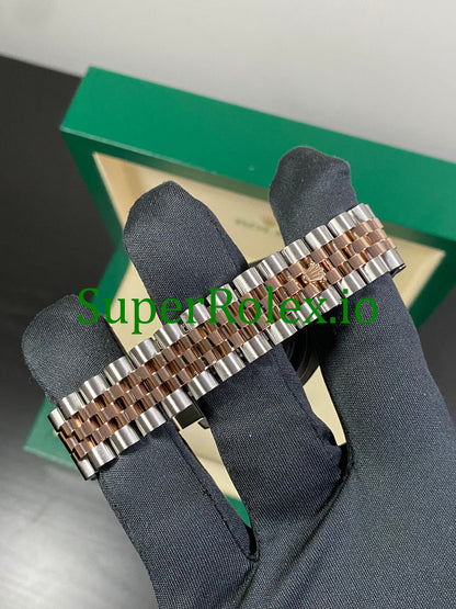 Datejust 36 Steel and Everose Gold Sundust Dial Ref.116231
