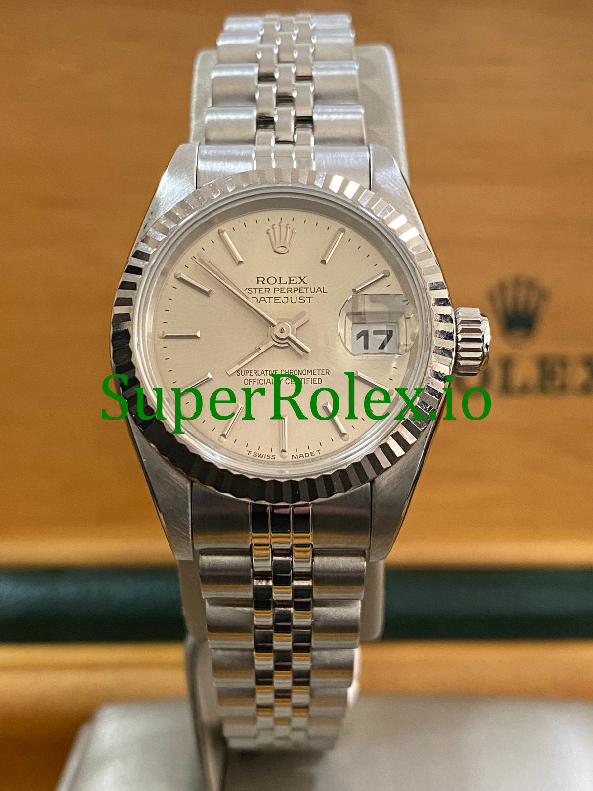 Lady-Datejust 26MM Steel Silver Index Dial Ref.69174