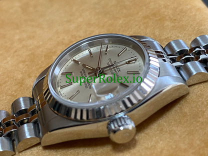 Lady-Datejust 26MM Steel Silver Index Dial Ref.69174