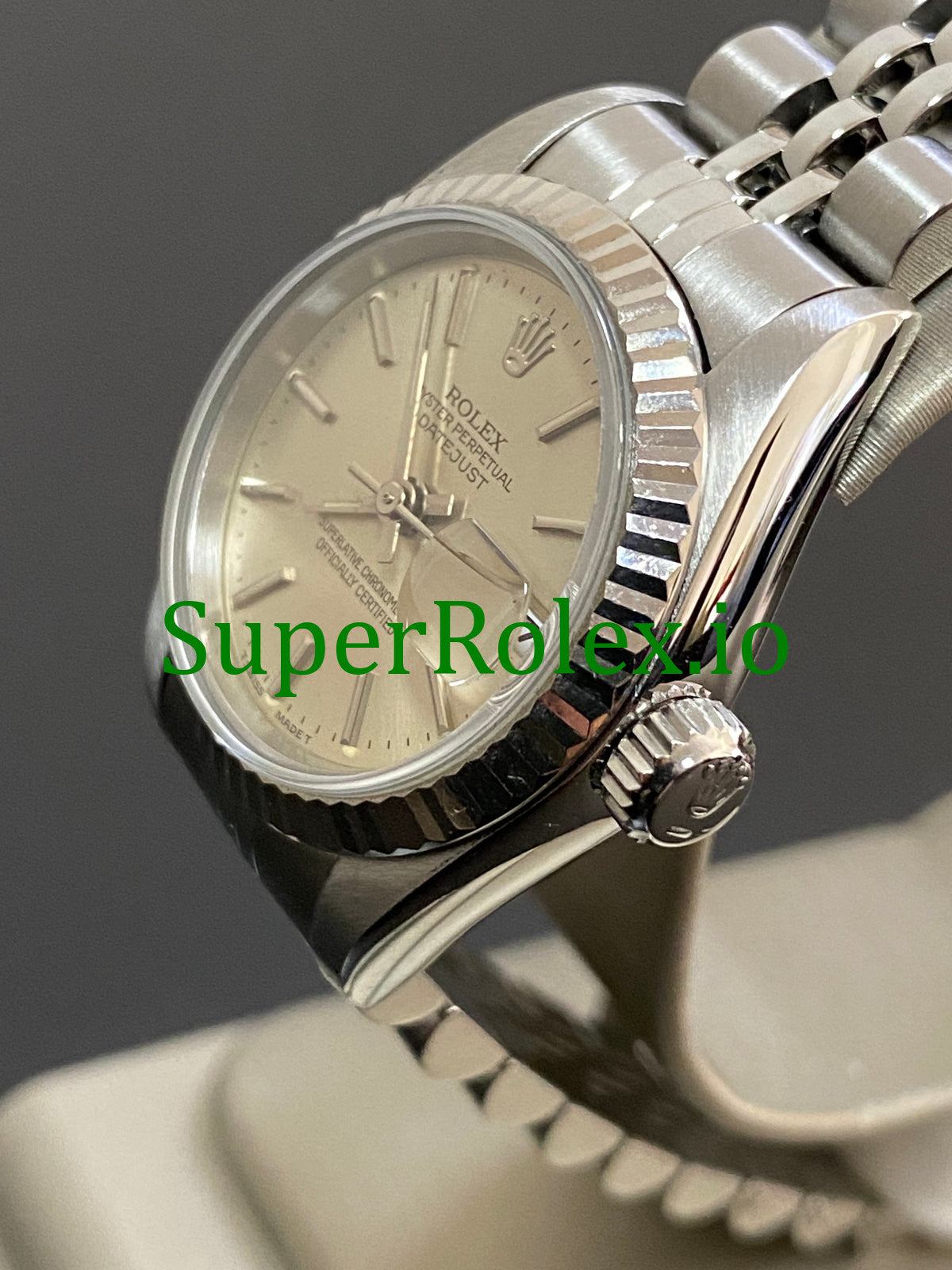 Lady-Datejust 26MM Steel Silver Index Dial Ref.69174