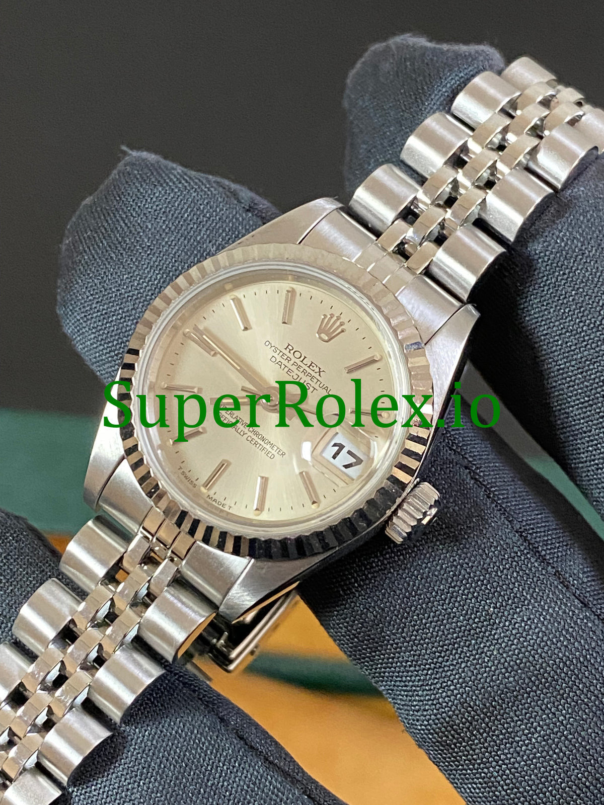 Lady-Datejust 26MM Steel Silver Index Dial Ref.69174