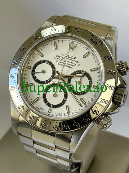 Cosmograph Daytona 40MM Zenith White Ref.16520