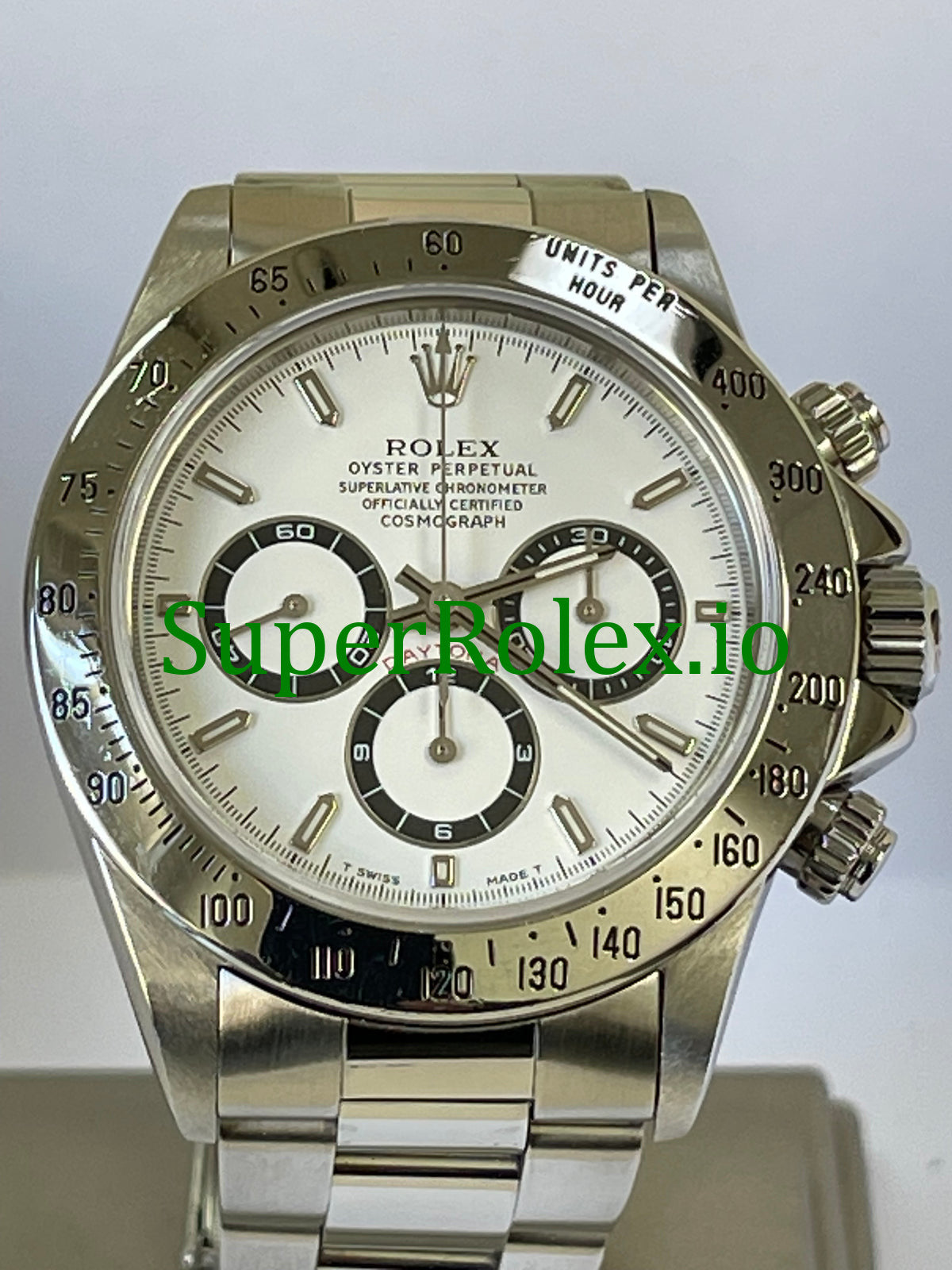 Cosmograph Daytona 40MM Zenith White Ref.16520
