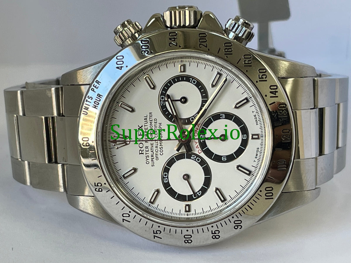 Cosmograph Daytona 40MM Zenith White Ref.16520
