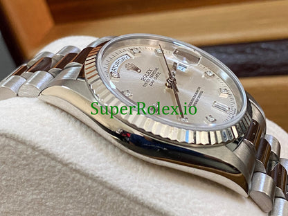 Day-Date 36MM White Gold Ref.18239 - Diamond Dial