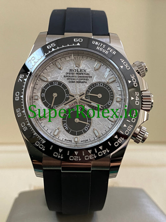Cosmograph Daytona 40 White Gold Meteorite Dial Ref.116519LN